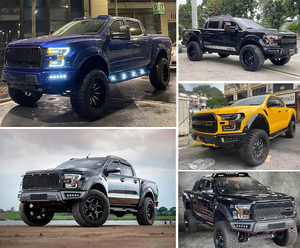 Kit carrosserie F150 Raptor pour <span class=keywords><strong>Ranger</strong></span> 2015-2021 à bon prix, avec arceau de sécurité, pare-chocs arrière, marchepieds latéraux, amélioration <span class=keywords><strong>Ranger</strong></span> T6 T7 T8 Raptor - Product Image 5