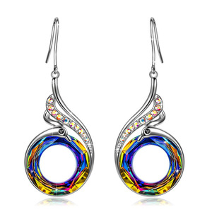 Orecchini Pendenti a Forma di Pavone Colorati per Donne, Accessori Unici in Stile Animale per Uso Quotidiano e Feste - Product Image 4