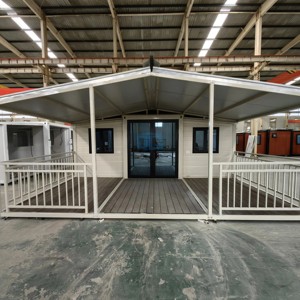 <span class=keywords><strong>Casa</strong></span> plegable prefabricada con contenedor expandible, <span class=keywords><strong>casa</strong></span> pequeña moderna, Panel sándwich de 20 pies, <span class=keywords><strong>casa</strong></span> plegable de lujo - Product Image 1