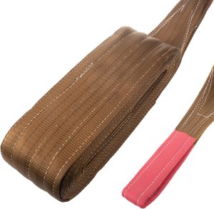 헤비 듀티 와이드 바디 플랫 웨빙 슬링 50t 40 톤 30 톤 용량 고강도 견인 슬링 - Product Image 3