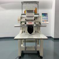 Nouvel ordinateur à tête unique 1200 tr/min 12 15 aiguilles industriel informatisé chapeau Logo t-shirt casquette Machine à broder