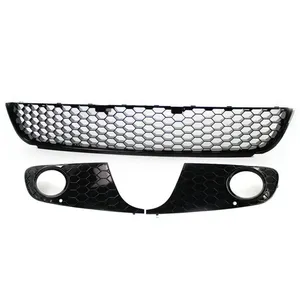 Grille de pare-chocs avant style nid d'abeille StarNav pour Golf 6 MK6 2009 2010 2011 2012 2013, style racing central - Product Image 6