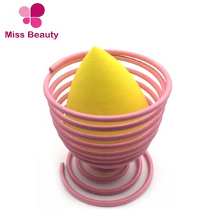 <span class=keywords><strong>Amazon</strong></span> Best Seller High Quality Cosmetic Tools Metal Drying Puff Sponge Display Stand Makeup Sponge Puff Holder Free Samples - Product Image 2