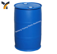 Máquina sopladora extrusiva doble estación automática para bidones HDPE 220 l triple capa doble anillo L