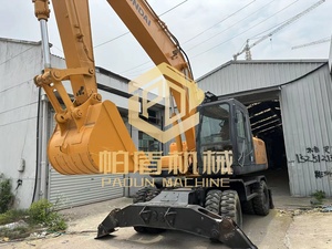 حفارة 210w-7 حفارة ذات عجلات هيونداي مستعملة حفارة كورية هيونداي حفار جديد في حالة جيدة للبيع - Product Image 6
