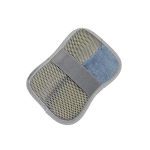 Gants universels pour l'élimination des poils d'animaux, pour le brossage, le bain et le massage des grands chiens, taille unique, gris et noir - Product Image 5