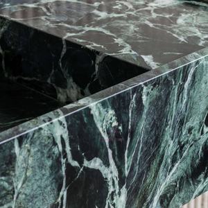Évier en pierre de marbre de qualité supérieure Verde <span class=keywords><strong>Alpina</strong></span> Bassin en marbre artisanal naturel pour décor de salle de bain espaces de bain de luxe - Product Image 4