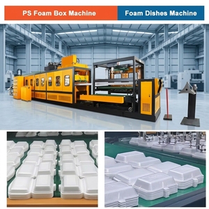 Machine automatique de fabrication de boîtes à emporter en mousse EPS PS pour la restauration rapide / Production de boîtes à lunch jetables, de bols, de plateaux à œufs et de plats - Product Image 3