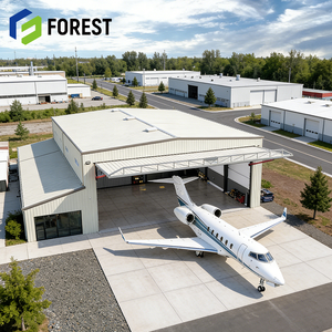 Estructura de Acero para Hangar de Aviones de Uso Pesado, Anticorrosión, para Aviones Ligeros, Directo de Fábrica - Product Image 1