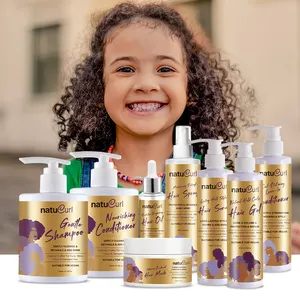 Oem Custom Logo Kids Sulfate Free Curly Hair Care Product Organic Sulfate Free Hair Shampoo And Conditioner Set