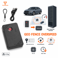 Servidor de API Abierta Traccar, Geocerca, Alerta de Exceso de Velocidad, Batería Recargable de 1200 mAh, Rastreador de Vehículos Personales, Rastreador GPS Inalámbrico