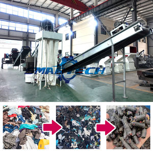 Máquina Trituradora de Residuos Textiles Industriales para la Producción de Combustible de Biomasa - Product Image 3