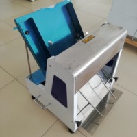 Kommerzielle Automatische Neue Elektrische Brotschneidemaschine 220V Edelstahl-Toastschneidegerät für Bäckereien