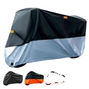 Housse de moto étanche avec trous noirs et de verrouillage Housse de protection intérieure extérieure Protection contre la pluie pour véhicule électrique - Product Image 2