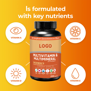Integratore Multivitaminico per Donne OEM/ODM - Vendita all'Ingrosso di Integratori Quotidiani per Adulti, Supporto Immunitario e Aumento di Energia - Product Image 2