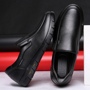Chaussures Richelieu Noires et <span class=keywords><strong>Marron</strong></span> à <span class=keywords><strong>Semelle</strong></span> Extérieure en PU pour Hommes, en Cuir de Vachette Véritable, Chaussures de Ville Habillées et Décontractées pour Affaires - Product Image 4