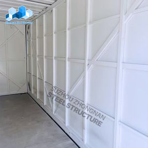 Zhongnan tùy chỉnh Q235 9ft 16ft 19ft đúc sẵn Lắp Ráp Di động gấp di động có thể gập lại tự lưu trữ container - Product Image 2