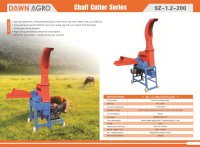 Machine à couper la paille DAWN AGRO, haute vitesse, horizontale, électrique, pour ensilage d'herbe, culture, alimentation animale, transformation agricole.