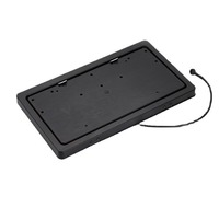 Support de plaque d'immatriculation de voiture conforme aux normes américaines Réglementations Modèle de fer forgé personnalisé à l'effigie de Zhejiang, sans flash LED