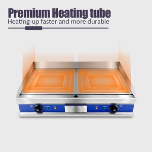 Piastra Elettrica da Tavolo in Acciaio Inox, Griglia BBQ Elettrica da Banco, Prezzo all'Ingrosso, Bestseller - Product Image 2