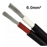 Günstiger Preis Solar drähte Kabel PV Kupfer Leiter Kabel 4 mm2 6 mm2 10 mm2 PV1-F Solar Power Electrical Wire