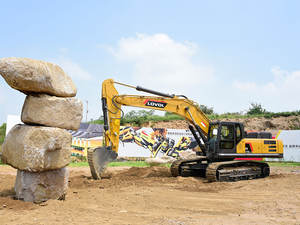 2024 Novo Produto Escavadeira com 2.5 M3 Rock Bucket e Tubo Hidráulico para Breakhammer LOVOL FR510E2-HD Machine - Product Image 3