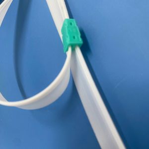 أكياس زيبلوك بيضاء عالية الجودة من البولي إيثيلين بمسار واحد، قابلة لإعادة التدوير، مع قفل ضغط بلاستيكي للأحذية والملابس - Product Image 4