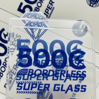 Pelindung Layar Kaca Tempered 8K HD 500C Grade AAA 9H Super Curve Tanpa Bingkai ESD untuk 18 Duo 18 Pro Max 18Fold
