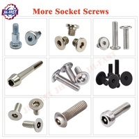 Chine fabricant de vis OEM ODM vis personnalisées m2 m3 m4 m5 m6 m8 m10 capuchon à douille pont pouce ensemble épaule torx pan vis à tête plate