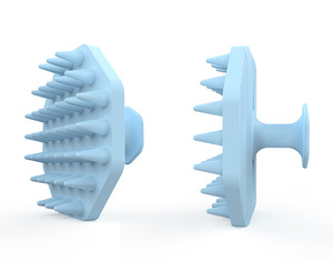 Silicone Scalp Massager <b>Hair</b> Growth- Scalp <b>Scrubber</b>,Soft <b>Hair</b> Care Brush,<b>Hair</b> <b>Scrubber</b> - Product Image 5