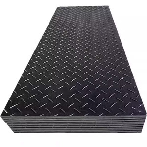 <span class=keywords><strong>Plaque</strong></span> de protection du sol en polyéthylène hexagonal, polymère HDPE UHMWPE, motif saule, résistante à la compression, pour base routière - Product Image 1