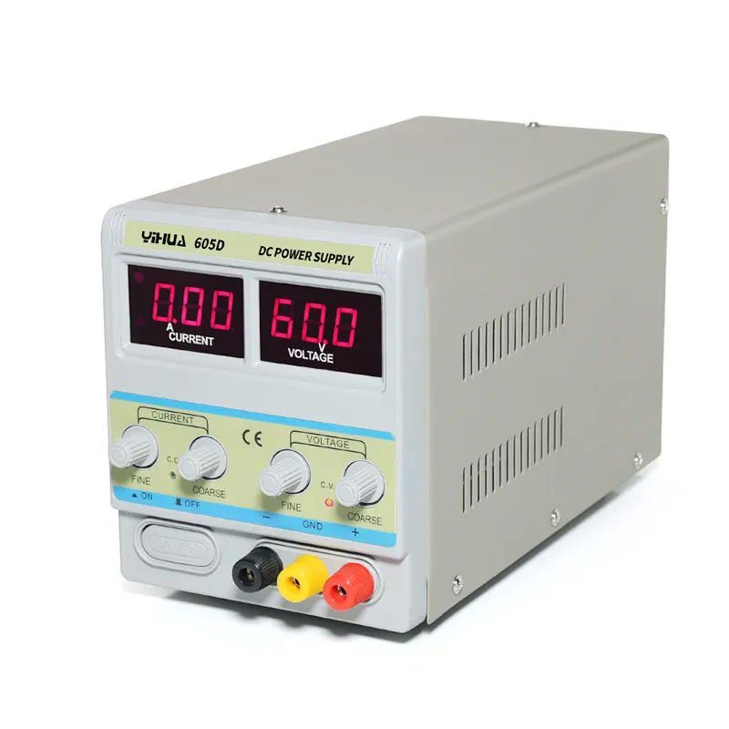 Großhandelspreis 605 dB Übertemperaturschutz Lcd-Display digitale einstellbare Gleichstromversorgung
