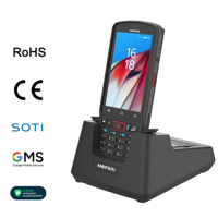 Terminal de Datos Móvil Resistente MEFERI con Android 12, 4G, Escáner de Códigos QR 1D y 2D, PDA Inalámbrico para Inventario, Superventas