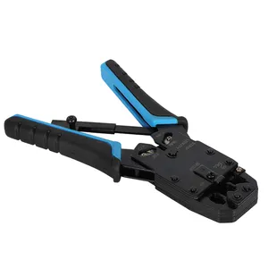 Multi User Network Cat567 Computing Terminal Clamp Portable Ethernet Cable RJ10 RJ11 12 RJ45 Crimping Tool Handle Tool RJ45