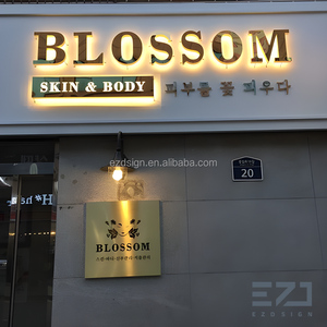 Letrero Luminoso LED Personalizado de Fábrica EZD, Letrero 3D con Logotipo Iluminado para Fachada de Tienda, Letrero para Barbería y Salón de Belleza - Product Image 6