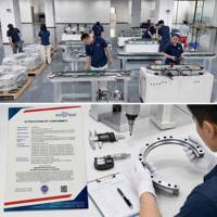 Transportador de Riel Circular Accionado por Servo para Implantes Ortopédicos, Mecanizado CNC, Certificado CE ISO 13485