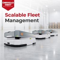 Chariot mobile AGV industriel, véhicule à guidage automatique, robot de livraison de marchandises sans conducteur pour ligne de production