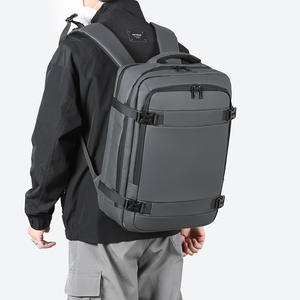 उच्च गुणवत्ता वाली पोर्टेबल एयरलाइन-अनुमोदित लैपटॉप रकसैक बड़ी क्षमता बहुक्रियाशील जलरोधी यात्रा बैकपैक स्टाइलिश फैशन - Product Image 3