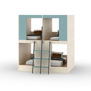 Nouvelle conception, <span class=keywords><strong>lit</strong></span> superposé en capsule moderne pour 6 personnes, mobilier en métal pour auberge, <span class=keywords><strong>lit</strong></span> superposé pour hôtel et auberge - Product Image 3