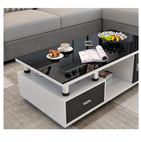Meubles de Salon : Meuble TV et Table Basse Modernes avec Tiroir, Modèle Luxe 2023