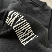 Vente en gros 280 Gsm T-shirt noir surdimensionné pour hommes 100% coton lourd pour bouffée impression avec logo personnalisé sérigraphie