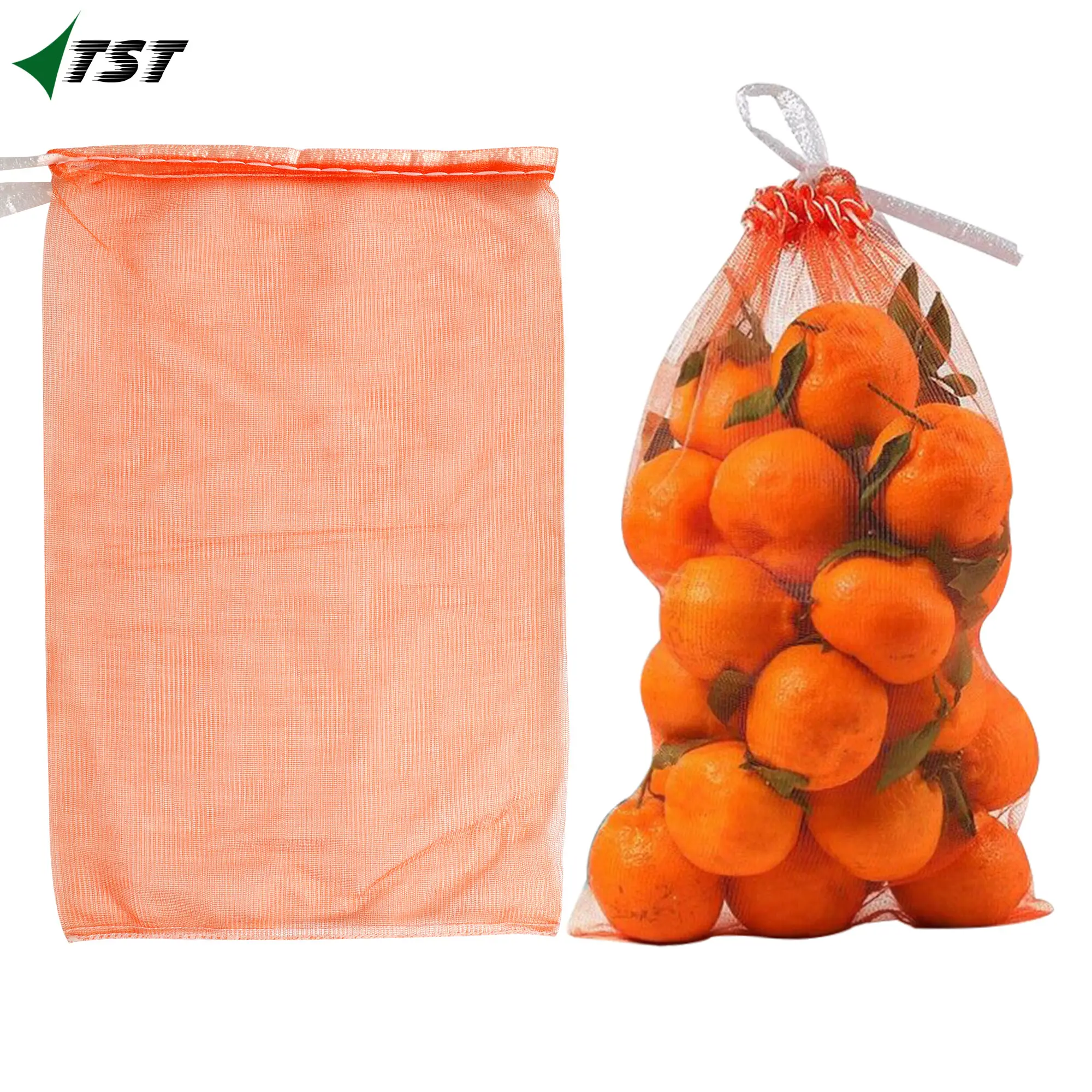 30*60 HDPE 20kg 30kg 50kg Cebola Batata Plástico Vermelho Mono Mesh Produzir Embalagem Sacos para o Canadá e outros países da Europa