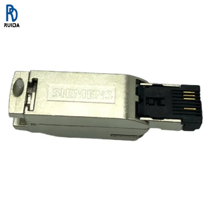 6KG1901-1BB10-2AA0 Fast Connect Male Industrial <b>Ethernet</b> RJ45 Connector Network Cable <b>Plug</b> - Product Image 1
