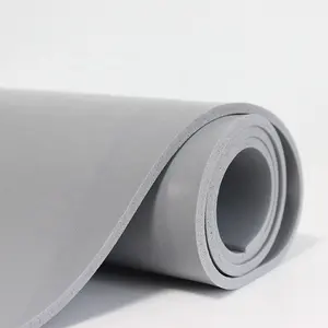 Custom Size Closed Cell Heat Resistant Silicone Rubber Foam Sheet Roll