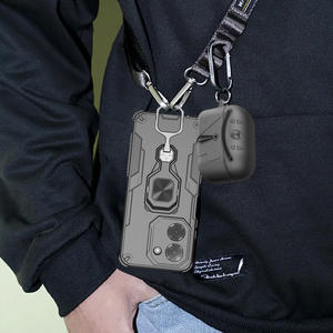 Étui robuste anti-chute pour <span class=keywords><strong>iPhone</strong></span> 16 Pro Max, étui magnétique robuste pour <span class=keywords><strong>iPhone</strong></span> 15 14 13 <span class=keywords><strong>12</strong></span> Pro, protection intégrale, béquille, coque blindée - Product Image 4