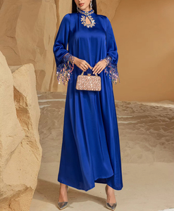 Abayas pour femmes Dubai Robe musulmane africaine <span class=keywords><strong>Caftan</strong></span> Marocain Robes de fête de mariage Robe <span class=keywords><strong>Djellaba</strong></span> Femme Luxe - Product Image 5
