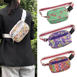 Riñonera de neopreno con estampado personalizado, riñonera portátil para deportes al aire libre, bandolera para teléfono con cremallera, <span class=keywords><strong>Mini</strong></span> cinturón, cosméticos, riñonera Lulu - Product Image 3