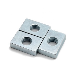 Écrous carrés rectangulaires en acier galvanisé M3 - <span class=keywords><strong>M10</strong></span> - Product Image 1