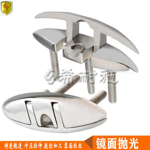 Boulards en acier inoxydable de 118 mm, câbles en corne de bœuf, marionnettes, poignées, câbles de levage marins, boulons, accessoires de quincaillerie, pièces pour - Product Image 2