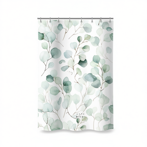 Cortina de ducha de tela Pergola, 240x200 cm, decoración de baño resistente al agua - Product Image 2